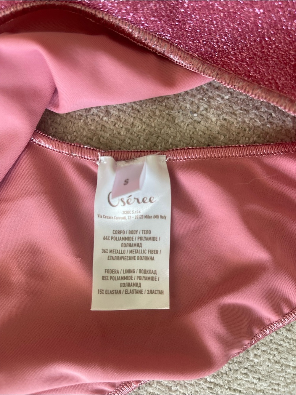Oséree Lumière Cut Out Bathing Suit // Size S - Picture 2 of 2